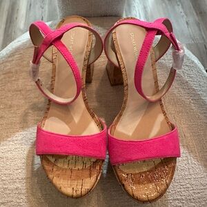 Stuart Weitzman Pink Heels with Elegant Design